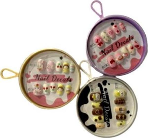 Taros Nail Decals Tırnak Seti Kutulu Karışık - 1 set - Image 1