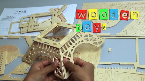 Büro Ev Ofis Çocuk Hediyesi için 3D Ahşap Horoz Motifli Yapboz Puzzle - Image 1