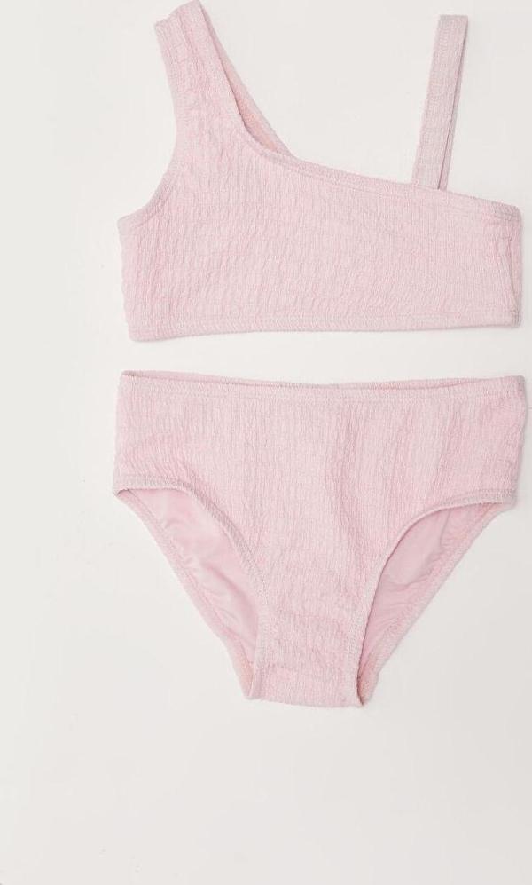 Dokulu kumaş kız çocuk bikini takım - Image 1