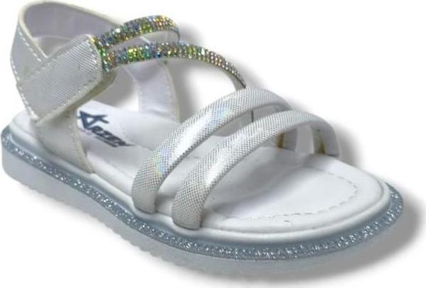 Arzen Bebe 221-25 Anatomik Taşlı Cırtlı Kız Çocuk Sandalet 26-30 - Image 1
