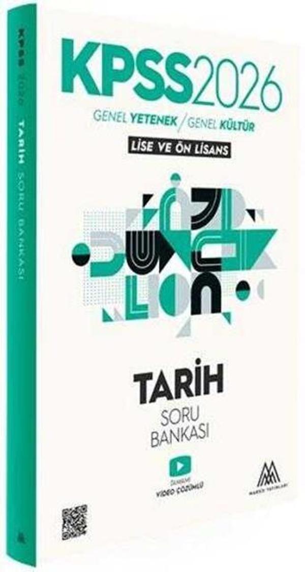 2026 KPSS Tarih Soru Bankası Marsis Yayınları - Marsis Yayınları - Image 1