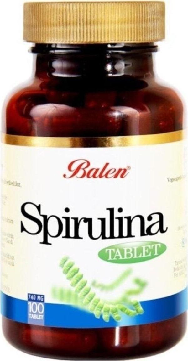 Spirulina 740 Mg 100 Tablet - Image 1