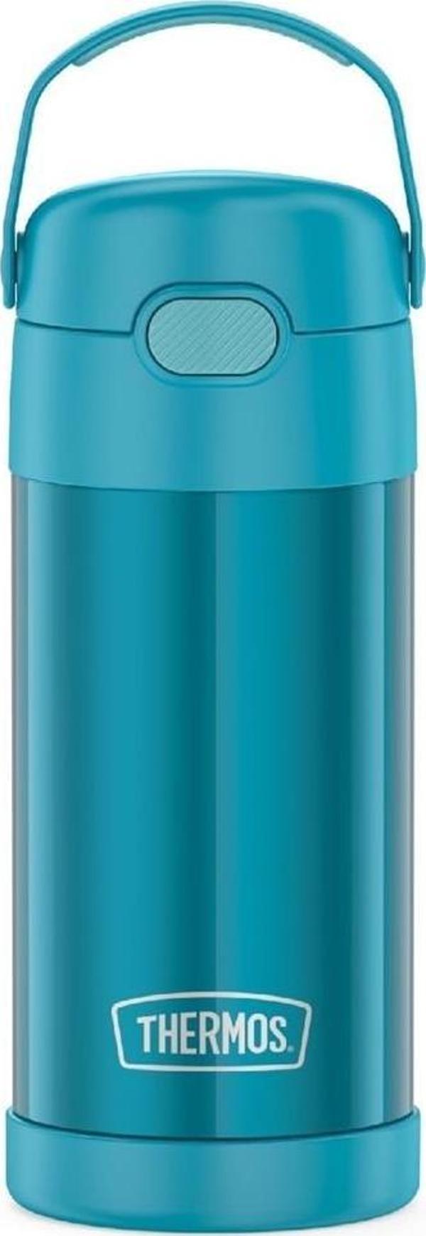Thermos F401 Funtainer SS Çocuk Pipetli Termos 0,355 Lt Teal - Image 1
