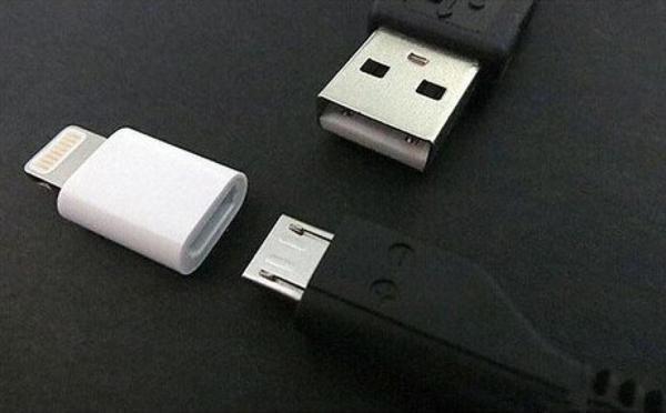 Büro Ev Ofis Cep Telefonu için Phone 7 Otg Bağlantı Kiti - Image 1