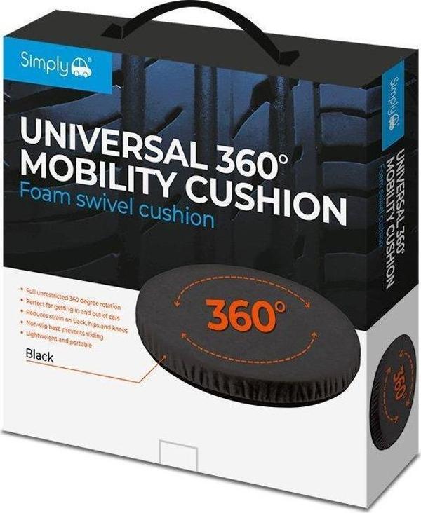 Simply Brands Araç Ev Ofis Koltuk Minderi 360 Derece Hareketlilik Evrensel Uyum - Image 1