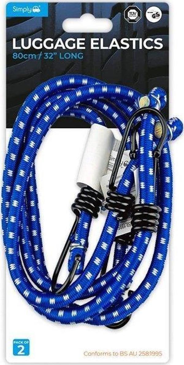 Simply Brands Bagaj Lastigi Kancali 80cm 2 Adet - Image 1
