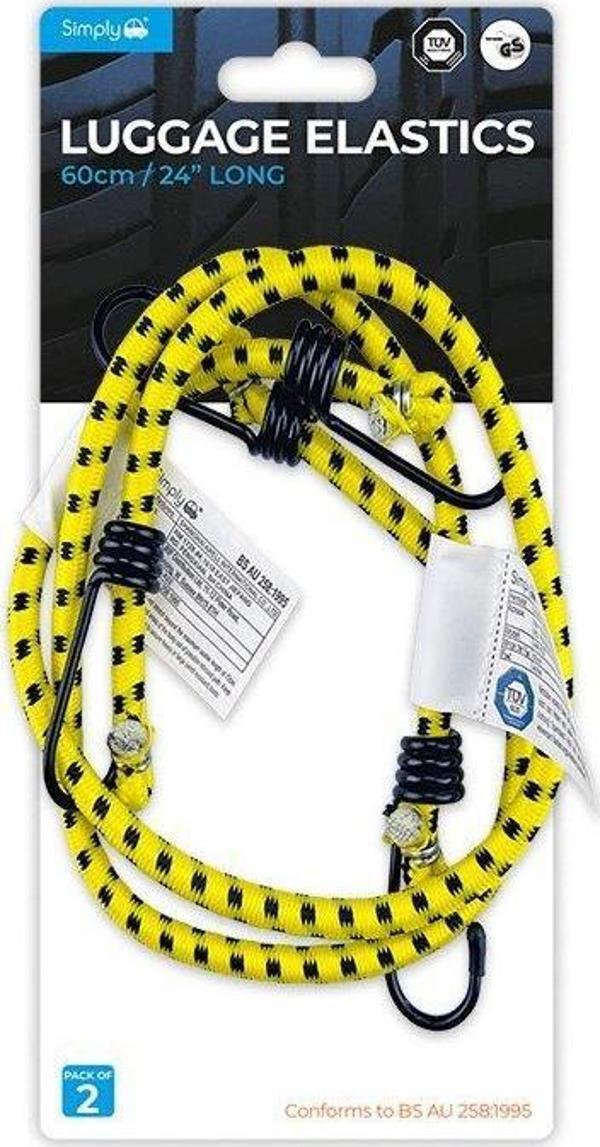 Simply Brands Bagaj Lastigi Kancali 60cm 2 Adet - Image 1