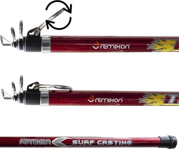 Remixon Strong 420 cm 100-250 gr Tele Surf Kamış KIRMIZI - Image 1