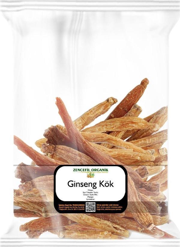 Kırmızı Ginseng Kök 50 Gr. Orijinal Saf Kırmızı Kore Ginseng Kökü - Image 1