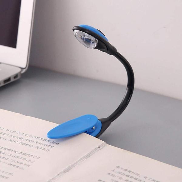 Büro Ev Ofis Hediyesi için Pilli Kıskaçlı Led Kitap Okuma Işığı - Image 1