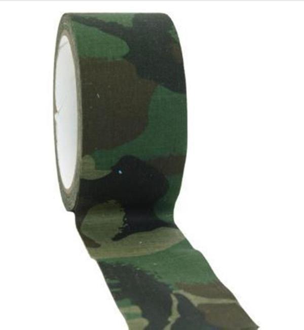 FreeCamp Çok Amaçlı Kumaş Bant [ 5 cm x 8 mt ] Orman Kamuflaj - Image 1