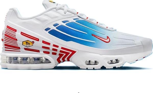 Nike Air Max Plus 3 Tn Women Sneaker White Kadın Günlük Spor Ayakkabı Beyaz - Image 1