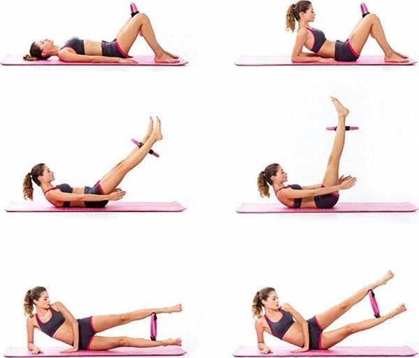 Büro Ev Ofis Yazlık Spor Egzersizi için Yoga Aksiyon Çemberi - Image 1