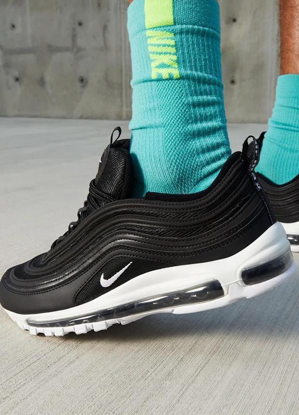 Nike Air Max 97 Unisex Sneaker Black Reflektörlü Unisex Günlük Spor Ayakkabı Siyah - Image 1