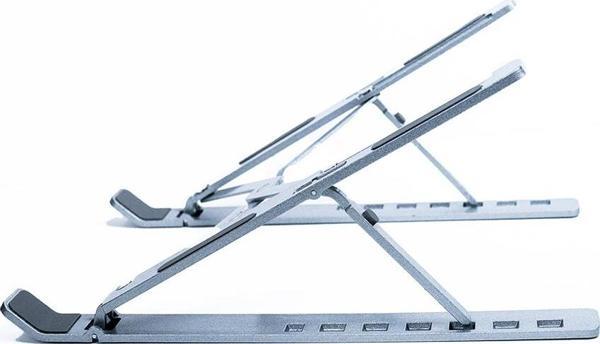 4BH31G Gri Laptop Standı – Metal, Katlanabilir & Ergonomik Tasarım - Image 1