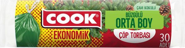 Cook Eko Çöp Torbası 30'lu Çam Kokulu - Image 1