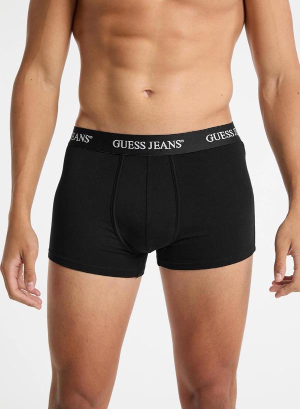 Guess Jeans GJ 3 PACK TRUNK Erkek Çok Renkli Boxer M4BZ48K6YW1-FN2P - Image 1