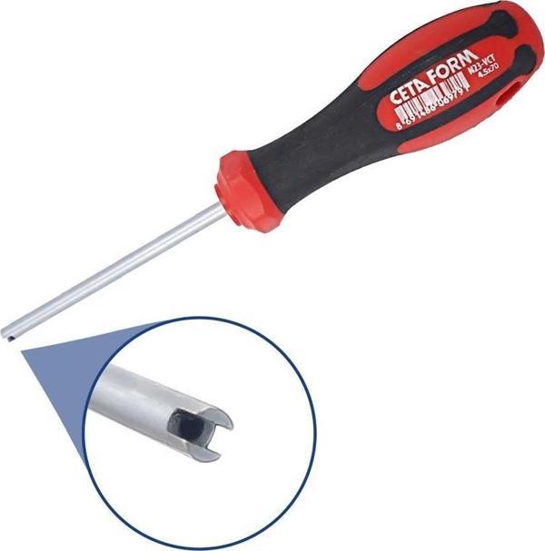 Ceta Form N23-08VCT Lastik Supap (Sibop) İğne Sökme Tornavidası 4.5x70 mm - Image 1