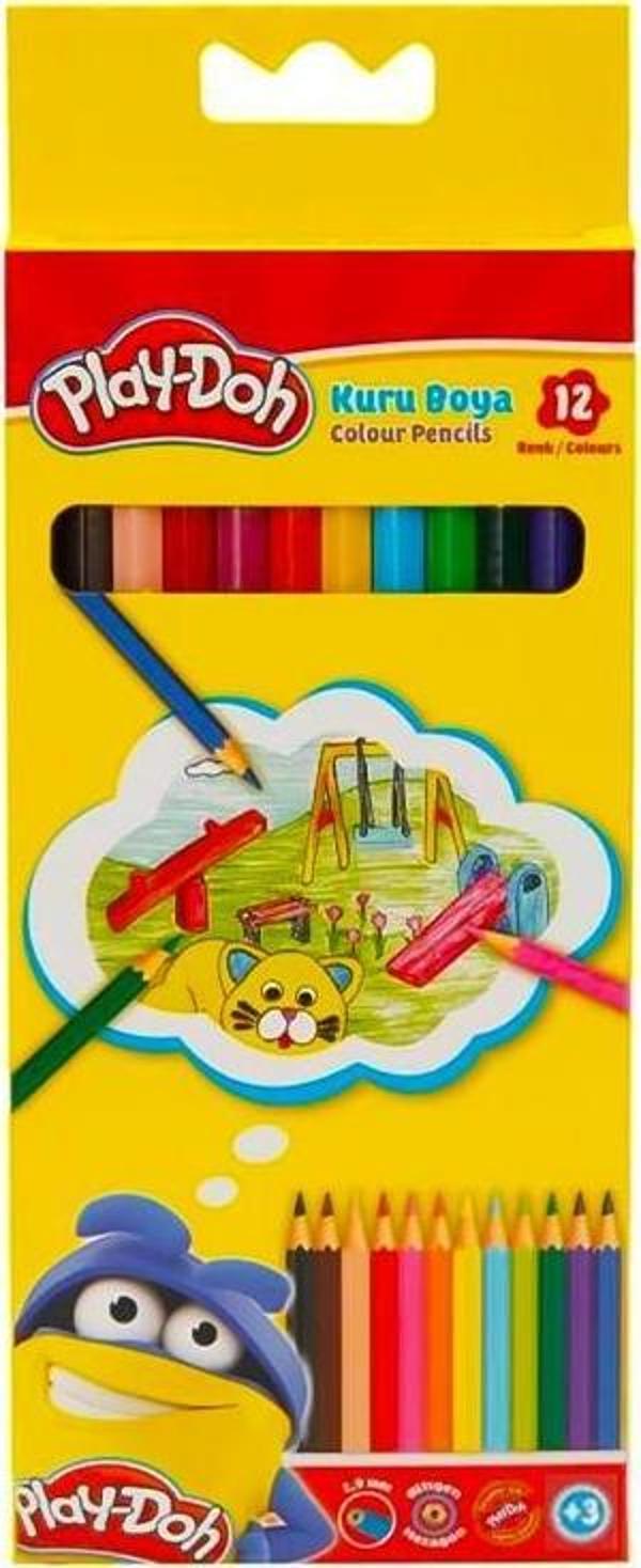 Play Doh 12 Renk Kuru Boya Seti PLAYKU001 - Image 1