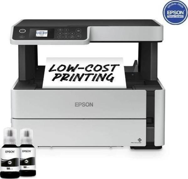 Epson EcoTank M2170 Wi-Fi + Tarayıcı + Fotokopi Mono Çok Fonksiyonlu Tanklı Yazıcı C11CH43403 - Image 1
