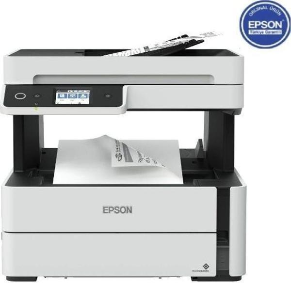 Epson EcoTank M3170 Wi-Fi+Tarayıcı+Fotokopi+Faks Mono Çok Fonksiyonlu Tanklı Yazıcı C11CG92404 - Image 1