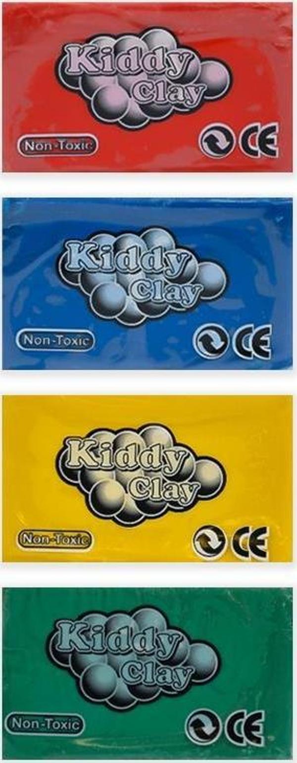 Kiddy Clay Renkli Oyun Hamuru 4lü 240gr  - Image 1