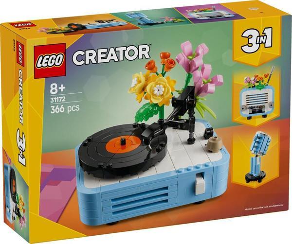 LEGO Creator 31172 Record Player with Flowers - Image 1