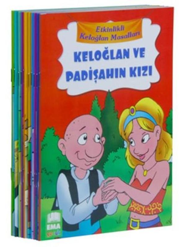 Etkinlikli Keloğlan Masalları Seti - 10 Kitap Takım Küçük Boy - Ema Çocuk - Image 1