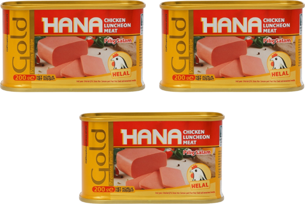 Hana GOLD PİLİÇ SALAM 200GR X3 ADET - Image 1