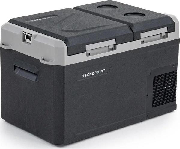 Tecnopoint Çift Kapaklı 40 Litre Taşınabilir Araç Buzdolabı 12V/24V/220V Uyumlu - Image 1