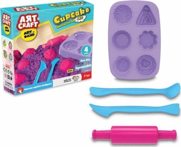 Çocuk 03624 Dede, Artsand Kap Kek - Cupcake Kum Seti - Image 1