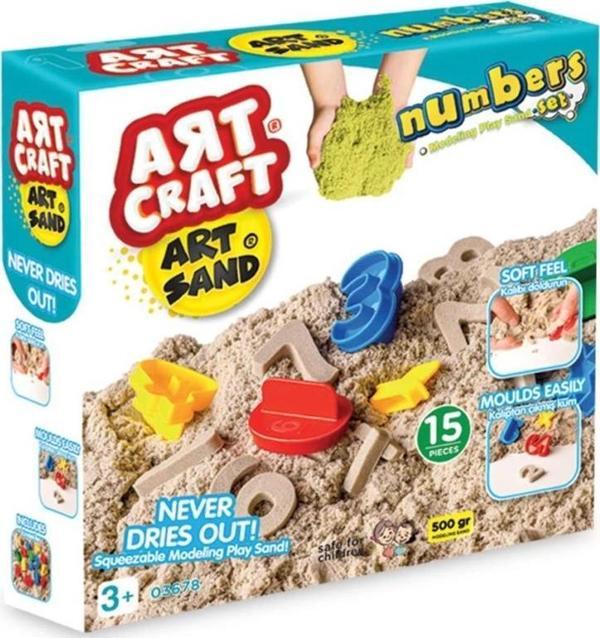 Çocuk 03678  Artstand Numaralar Kum Seti 500gr -Dede - Image 1