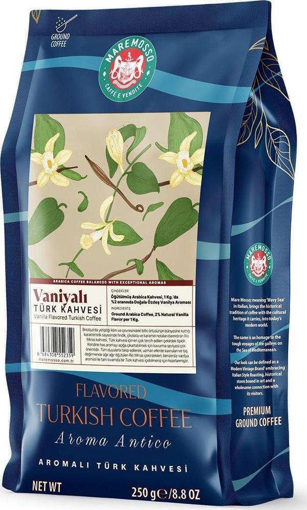 Vanilya Aromalı Türk Kahvesi 250 Gr. - Image 1