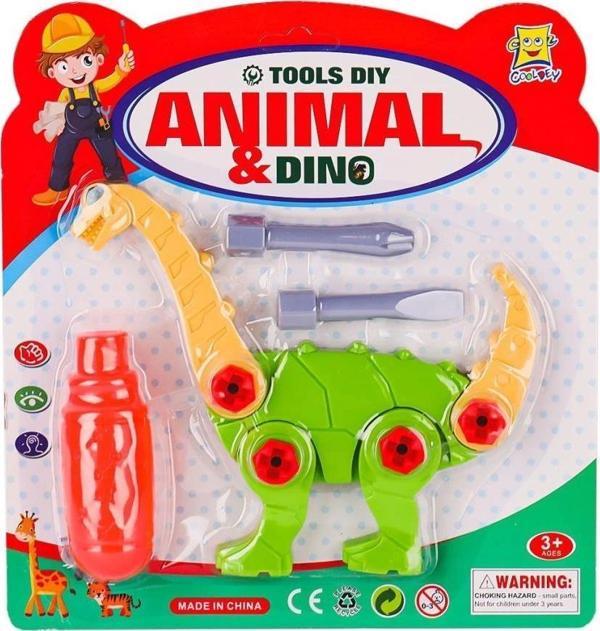 Çocuk C2024-3 Sök Tak Dinazor Oyun Seti -Birliktoys - Image 1