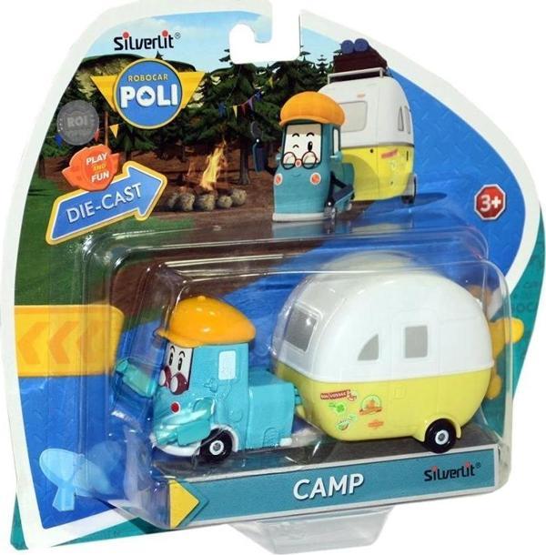 Çocuk POLI/83405 Robocar Poli Camp Figürü-Necotoys - Image 1