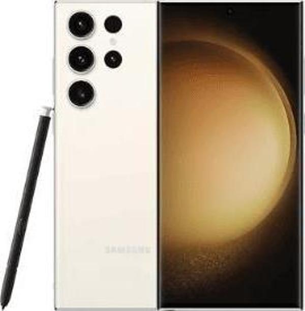Yenilenmiş SAMSUNG GALAXY S23 ULTRA 512GB -C Kalite- Bej - Image 1