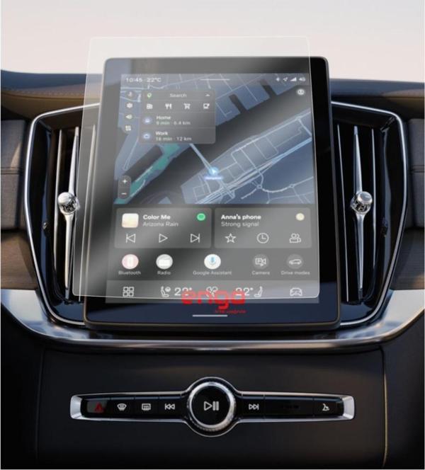 Volvo XC60 11.2 inç Mat Ekran Koruyucu Multimedya Şeffaf - Image 1