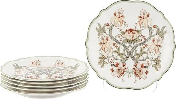 Mikasa Moor Mystic Floral 6lı Pasta Tabağı 20cm P366.106499 - Image 1