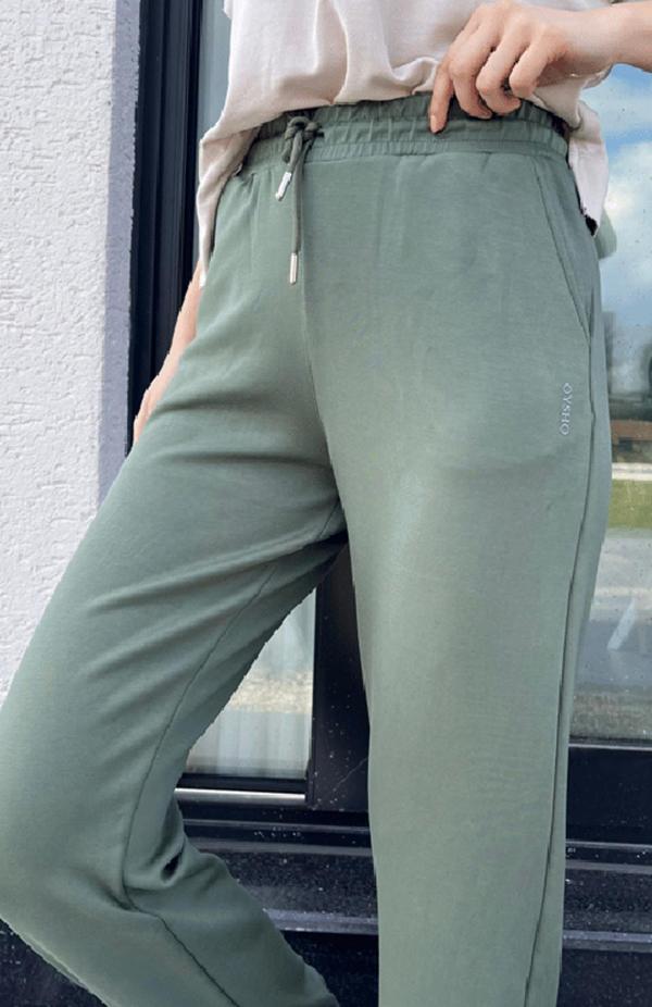 Vogsign 384 Kadın Oysho Düz Paça Cepli Tek Alt Eşofman - Image 1