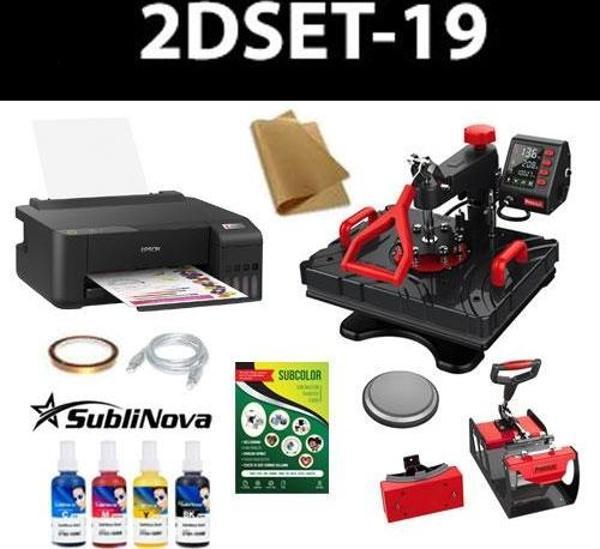 2D Baskı Sistemi  (Freesub P8100 Combo + Epson L1250) - Image 1