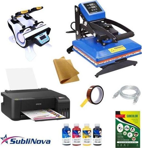 2D Baskı Sistemi (ZY-SB2530+Epson L1250+ST-210) - Image 1