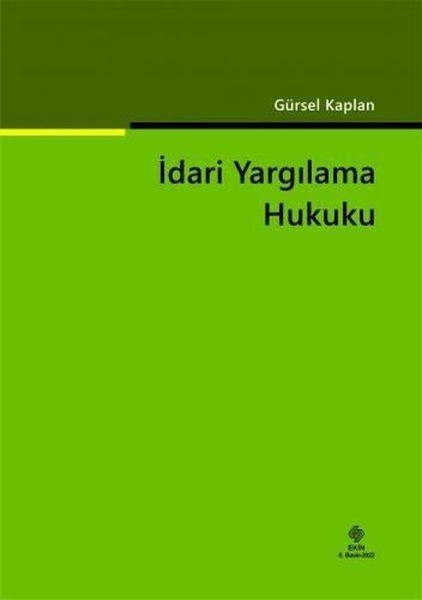 İdari Yargılama Hukuku - Ekin Basım Yayın - Image 1