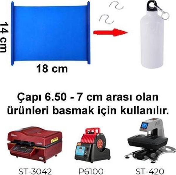 9 oz Termos ve Matara Baskı Aparatı - P6100 Uyumlu - Image 1