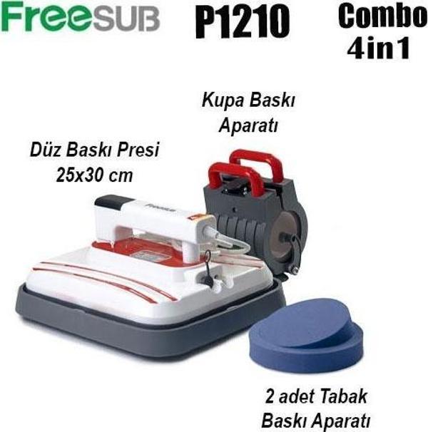 Combo Transfer Baskı Presi 25x30 cm - Image 1