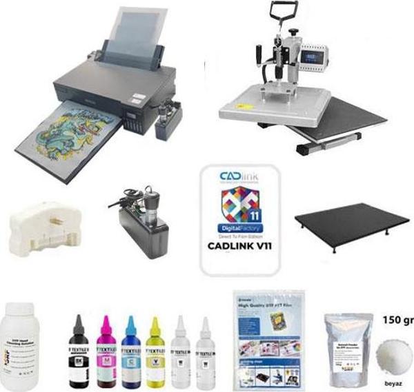 DTF Tekstil Baskı Seti A4 (CADLink) - Image 1