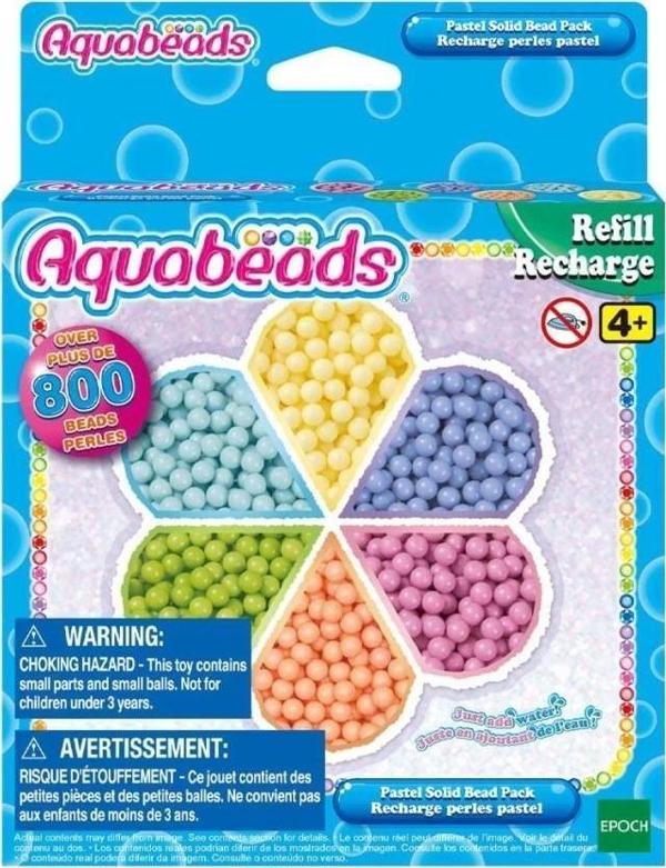 AquaBeads pastel boncuklarla renk ve el becerileri gelişimini destekleyen sanat aktivitesi - Image 1