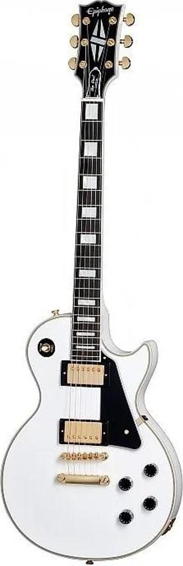 Epiphone Les Paul Studio Gold Hardware Elektro Gitar (Alpine White) - Image 1