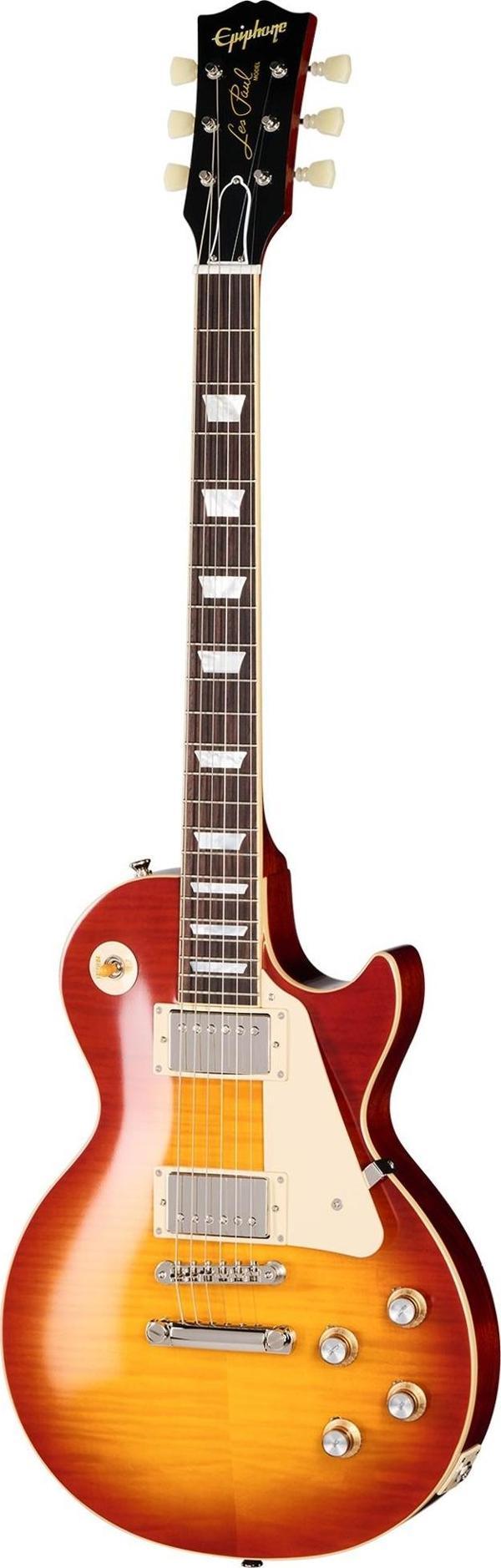 Epiphone 1960 Les Paul Standard Reissue Elektro Gitar (Washed Cherry Sunburst) - Image 1