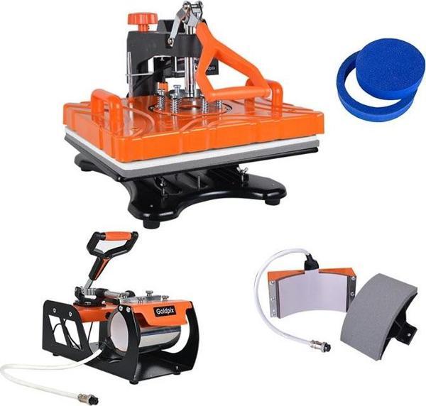 Goldpix 5in1 Combo Isı Transfer Baskı Makinesi - Image 1