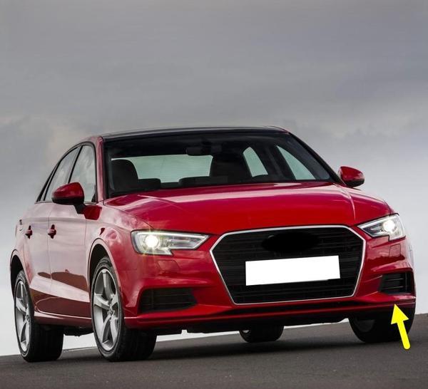 Audi A3 Sedan 2017-2020 Ön Sol Sis Kapak Alt Çıta 8V5807533A - Image 1